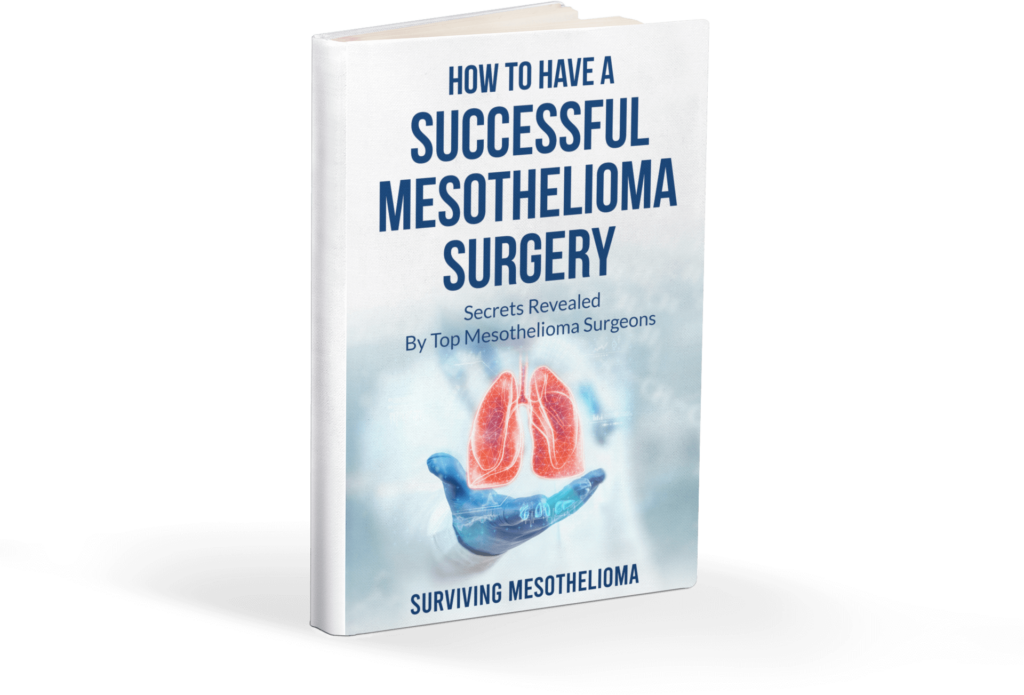 how to have a successful mesothelioma surgery book cover 